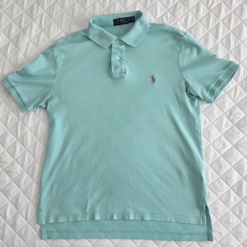 Polo Ralph Lauren Classic Fit Polo Shirt Men’s Medium Mint Green